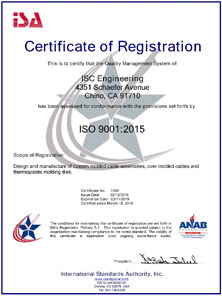 ISC Engineering ISO 9001-2015